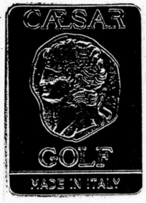 CAESAR GOLF MADE IN ITALY Logo (DPMA, 28.09.1990)