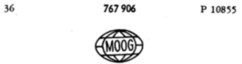 MOOG Logo (DPMA, 04.11.1961)