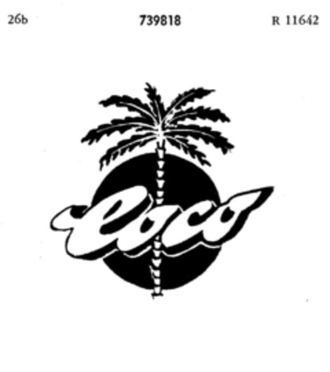 Coco Logo (DPMA, 10.11.1958)