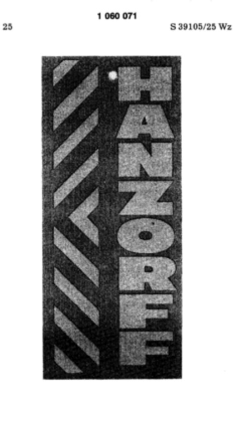 HANZORFF Logo (DPMA, 14.07.1983)