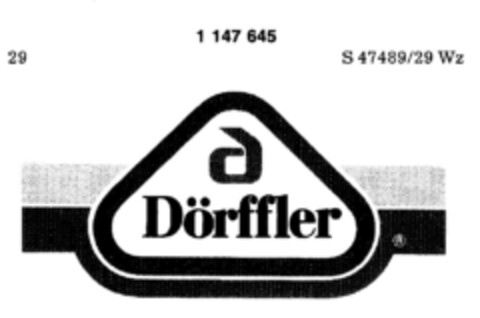Dörffler Logo (DPMA, 12.11.1988)