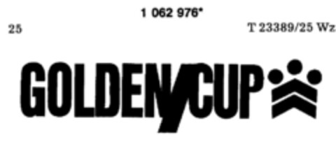 GOLDEN CUP Logo (DPMA, 18.04.1984)