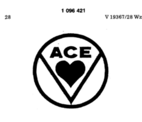 ACE Logo (DPMA, 15.05.1985)