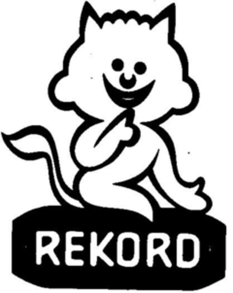 REKORD Logo (DPMA, 01.10.1986)