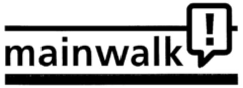 mainwalk! Logo (DPMA, 29.11.2000)