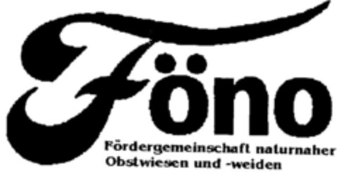 Föno Fördergemeischaft naturnaher Obstwiesen und -weiden Logo (DPMA, 08.03.2001)