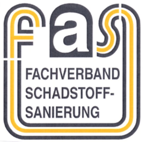 fas FACHVERBAND SCHADSTOFF-SANIERUNG Logo (DPMA, 24.04.2008)
