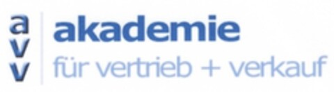 avv akademie für vertrieb + verkauf Logo (DPMA, 25.03.2008)