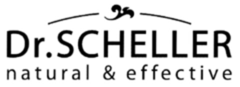 Dr.SCHELLER natural & effective Logo (DPMA, 09.04.2009)