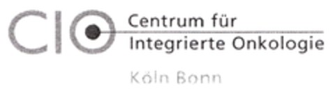 CIO Centrum für Integrierte Onkologie Köln Bonn Logo (DPMA, 10.08.2009)