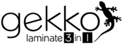 gekko laminate 3 in 1 Logo (DPMA, 05.12.2009)