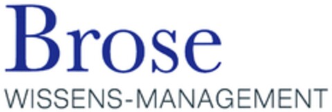 Brose WISSENS-MANAGEMENT Logo (DPMA, 23.04.2011)