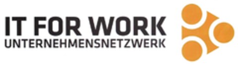 IT FOR WORK UNTERNEHMENSNETZWERK Logo (DPMA, 09/15/2011)