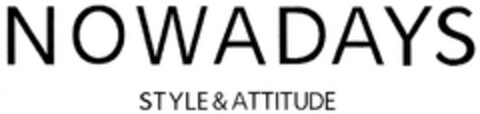 NOWADAYS STYLE&ATTITUDE Logo (DPMA, 07.12.2011)