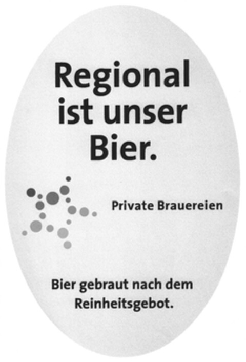 Regional ist unser Bier. Logo (DPMA, 08.10.2012)