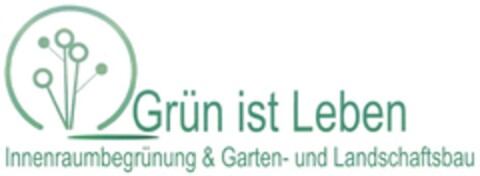 Grün ist Leben Innenraumbegrünung & Garten- und Landschaftsbau Logo (DPMA, 09.04.2013)