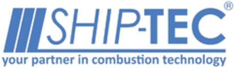 SHIP-TEC your partner in combustion technology Logo (DPMA, 11.09.2014)