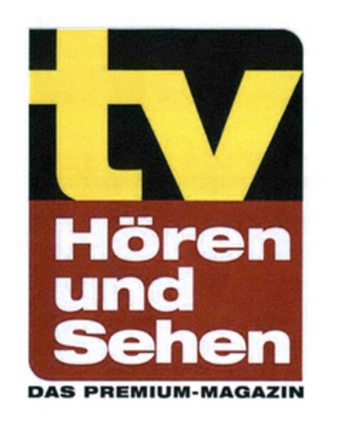 tv Hören und Sehen DAS PREMIUM-MAGAZIN Logo (DPMA, 20.06.2015)