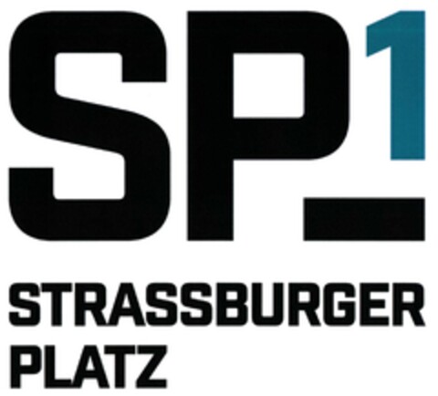 SP1 STRASSBURGER PLATZ Logo (DPMA, 29.06.2016)