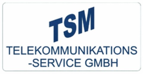 TSM TELEKOMMUNIKATIONS-SERVICE GMBH Logo (DPMA, 03/16/2018)