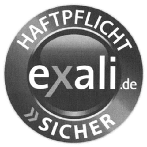 exali.de HAFTPFLICHT SICHER Logo (DPMA, 05/21/2019)