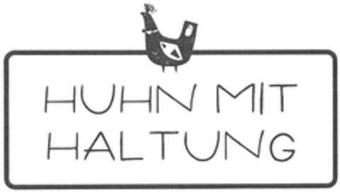 HUHN MIT HALTUNG Logo (DPMA, 10.06.2021)