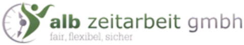 alb zeitarbeit gmbh fair, flexibel, sicher Logo (DPMA, 14.08.2021)