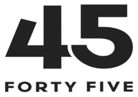 45 FORTY FIVE Logo (DPMA, 09/19/2024)