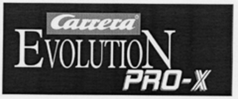 Carrera EVOLUTION PRO-X Logo (DPMA, 13.01.2003)