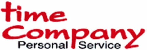 time Company Personal Service Logo (DPMA, 09.12.2003)