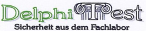 DelphiTest Sicherheit aus dem Fachlabor Logo (DPMA, 20.01.2004)