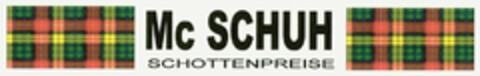 Mc SCHUH SCHOTTENPREISE Logo (DPMA, 03.08.2004)