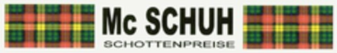 Mc SCHUH SCHOTTENPREISE Logo (DPMA, 08/03/2004)