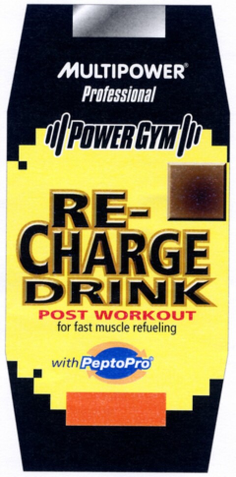 RE-CHARGE DRINK Logo (DPMA, 21.10.2004)