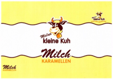 Meine kleine Kuh Milch KARAMELLEN Logo (DPMA, 13.04.2005)
