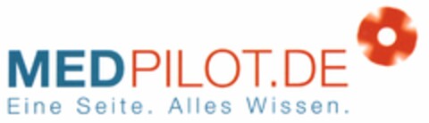 MEDPILOT.DE Eine Seite. Alles Wissen. Logo (DPMA, 22.06.2006)