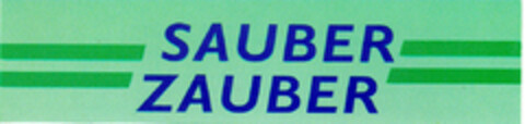 SAUBER ZAUBER Logo (DPMA, 08.09.1995)