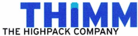 THIMM THE HIGHPACK COMPANY Logo (DPMA, 03/20/1999)