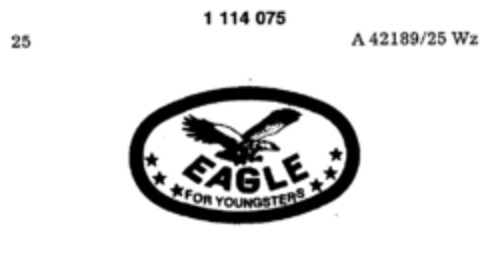 EAGLE FOR YOUNGSTERS Logo (DPMA, 11/14/1986)