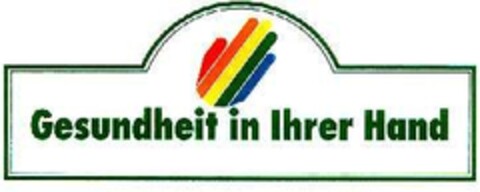 Gesundheit in Ihrer Hand Logo (DPMA, 09/29/1994)