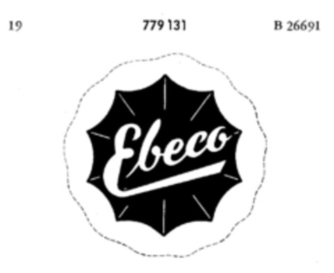 Ebeco Logo (DPMA, 23.03.1962)