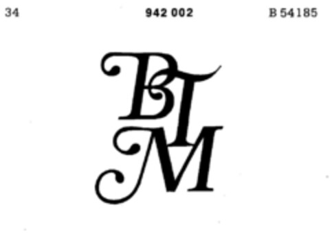 BTM Logo (DPMA, 04/15/1975)