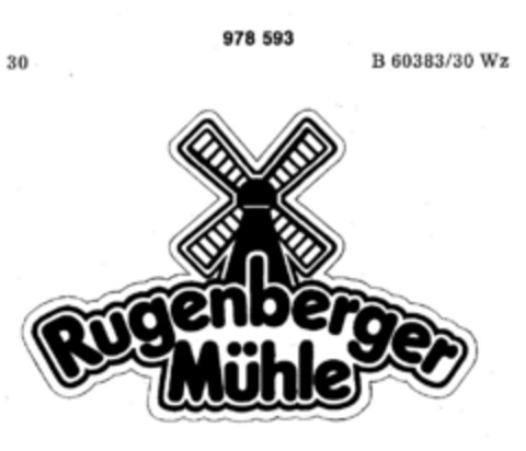 Rugenberger Mühle Logo (DPMA, 04/14/1978)