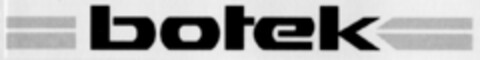 botek Logo (DPMA, 07/24/1991)