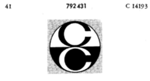 CC Logo (DPMA, 08.11.1963)