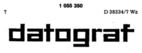 datograf Logo (DPMA, 03/11/1983)