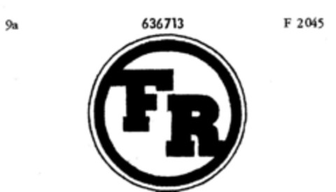 FR Logo (DPMA, 17.12.1951)