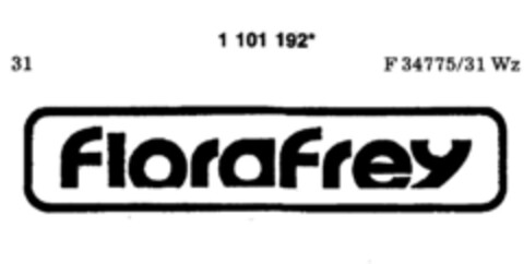 florafrey Logo (DPMA, 18.10.1986)