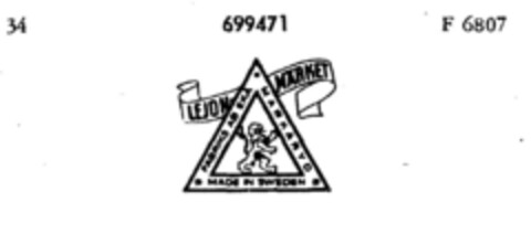 LEJON MÄRKET Logo (DPMA, 30.04.1956)