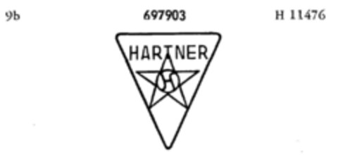 HARTNER Logo (DPMA, 03/20/1956)